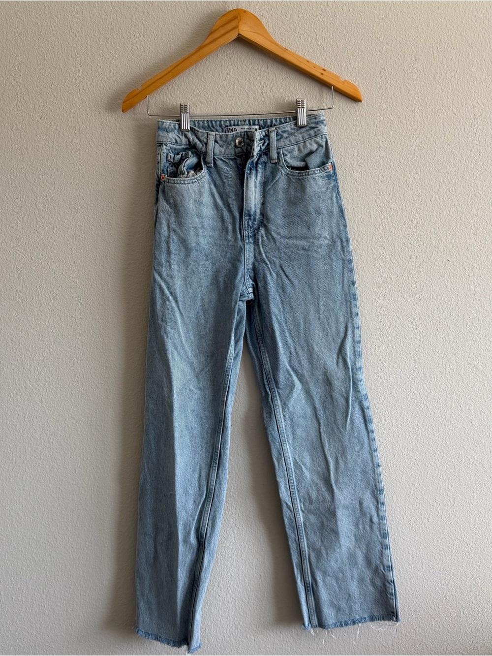 Zara Light Blue Denim Jeans